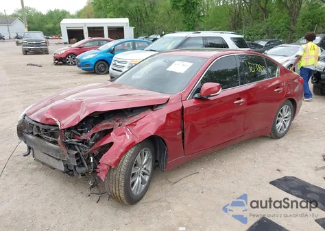 2016 Infiniti Q50 2.0T Base/2.0T Premium из США, поврежденный, VIN JN1CV7ARXGM252784